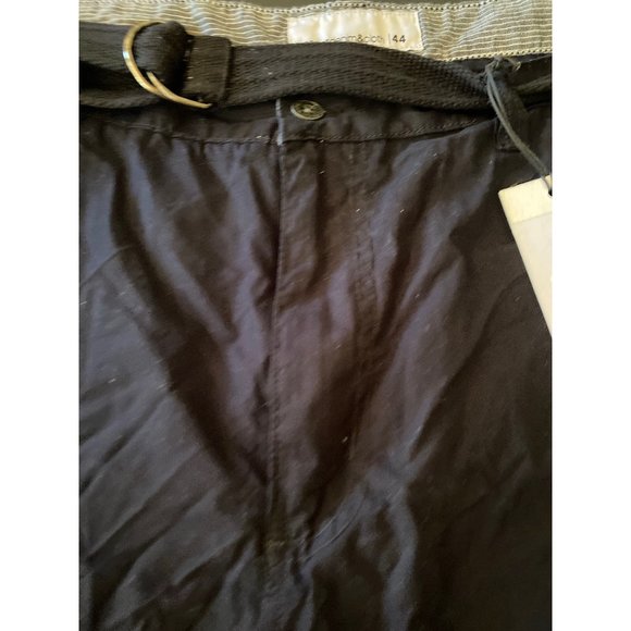 NWT Paper Denim Cloth Black Cargo Shorts Size 44 - Picture 3 of 5